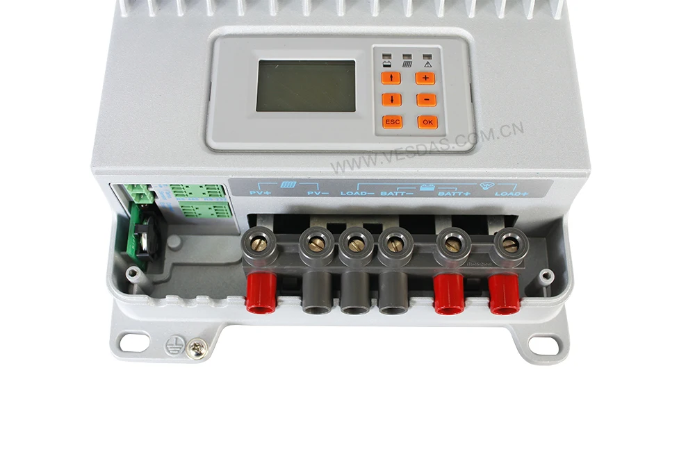 MPPT 45A 60A Солнечный Контроллер заряда 12 V 24 V 36 V 48 V автоматическая работа с ЖК-дисплеем