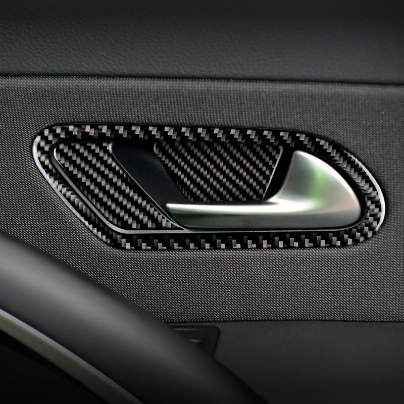 Аксессуары для volkswagen scirocco R внутренние наклейки из углеродного волокна ручка