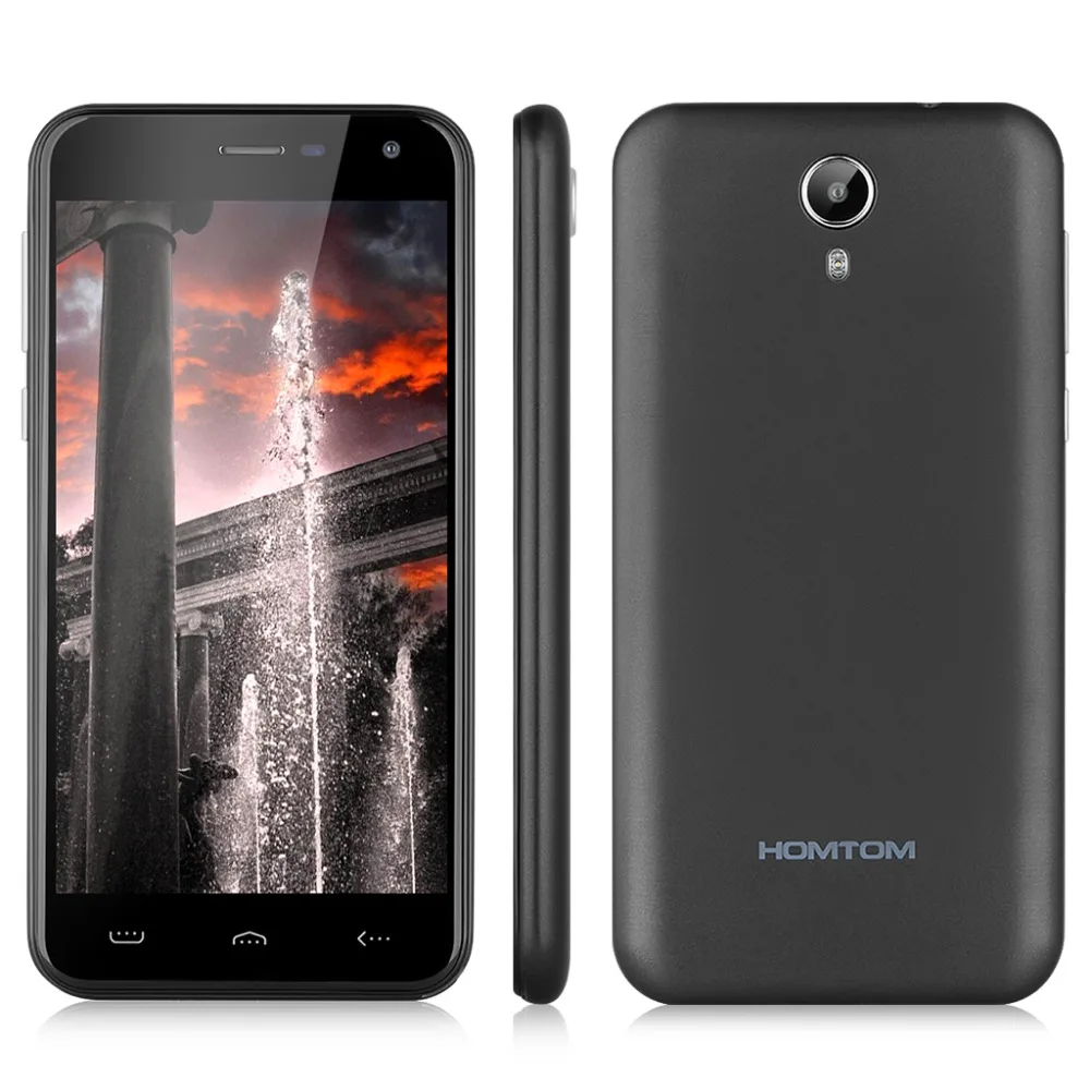 HOMTOM HT3 5 0 дюйма Android 1 MTK6580 4 ядра сотовый телефон ОЗУ ГБ + Rom 8 смартфон WCDMA 3000 мАч