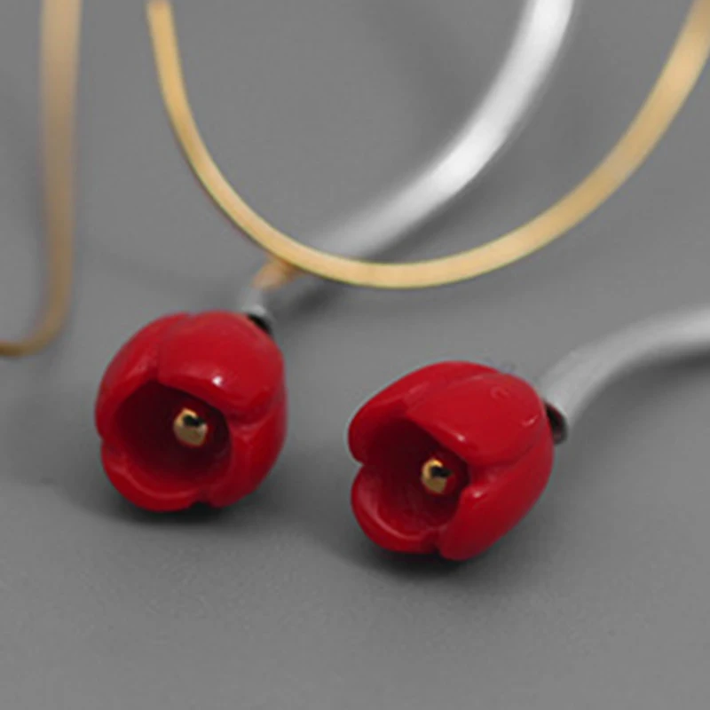Lotus весело момент Настоящее серебро 925 проба творческий ручной работы дизайнер