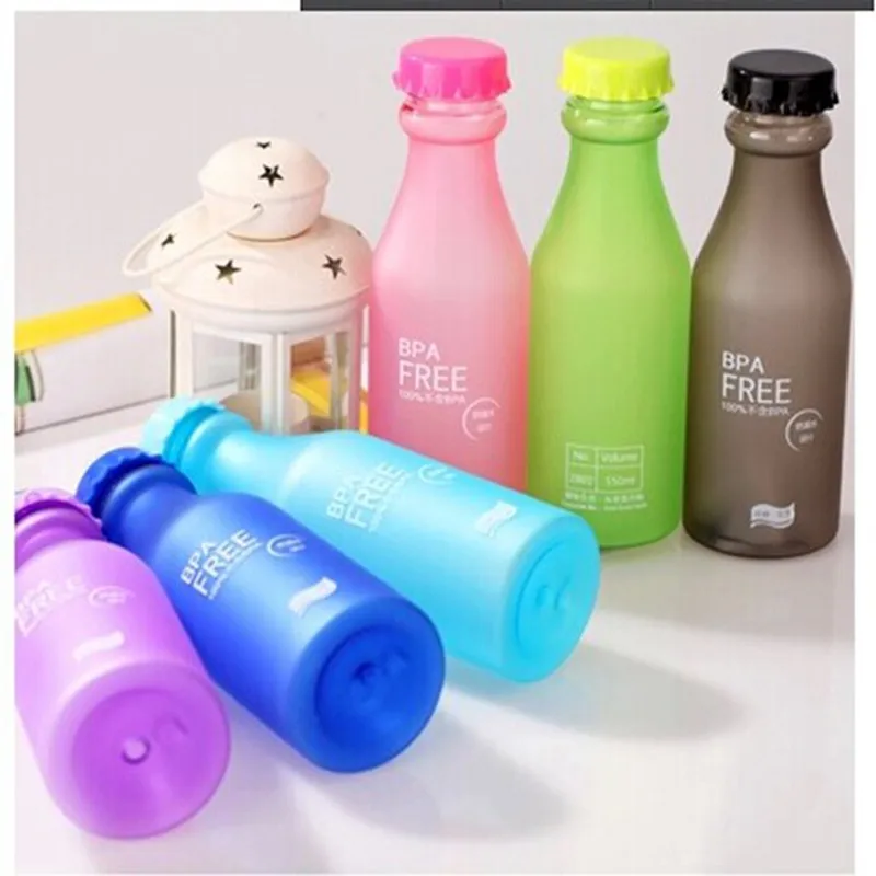 Портативная пластиковая бутылка для воды 550 мл|unbreakable plastic water bottle|water bottleplastic bottle |