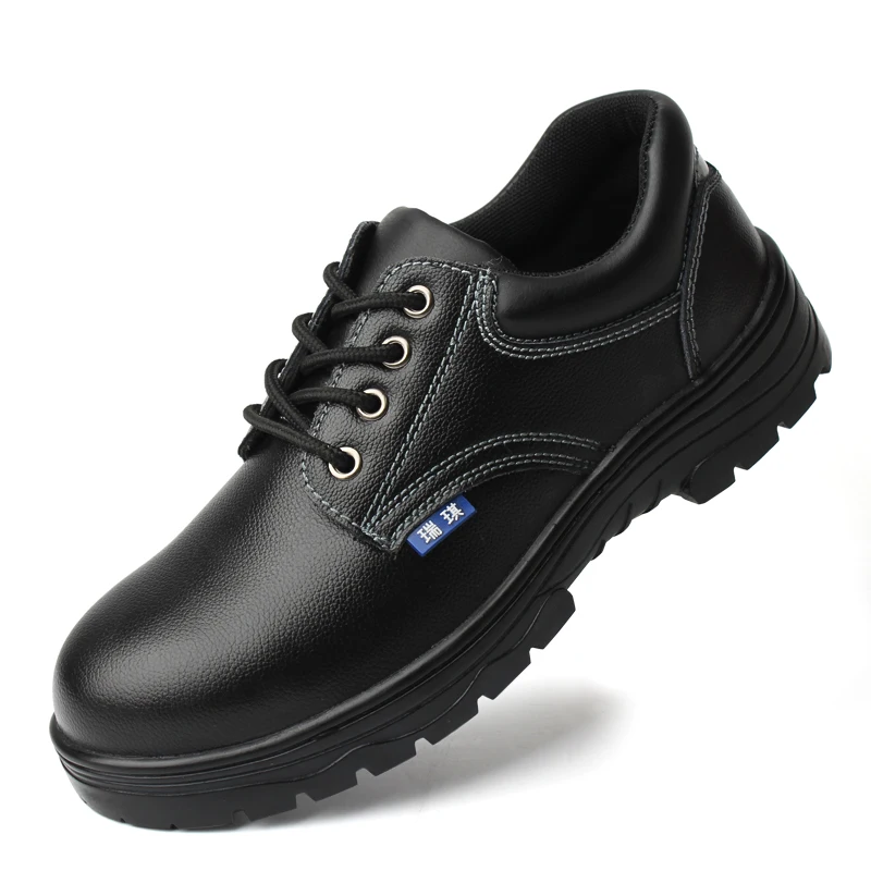 Мужская Рабочая защитная обувь ботинки со стальным носком противоскользящие