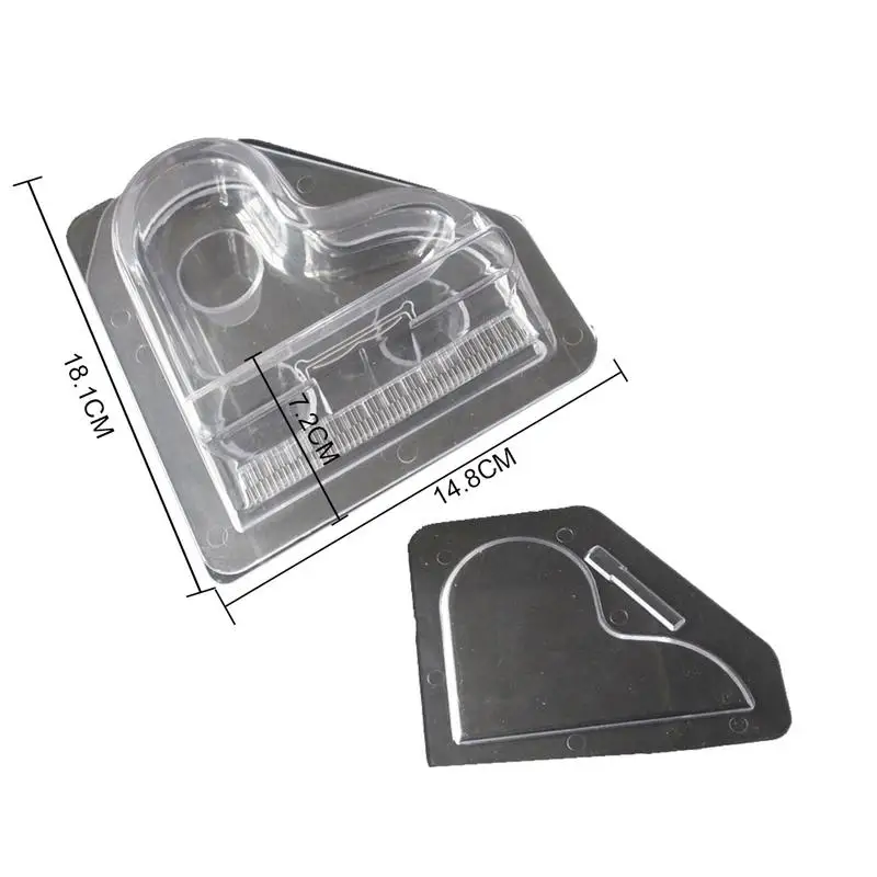 Прозрачный предназначенный для хранения пищевых продуктов PC пластиковая 3D форма