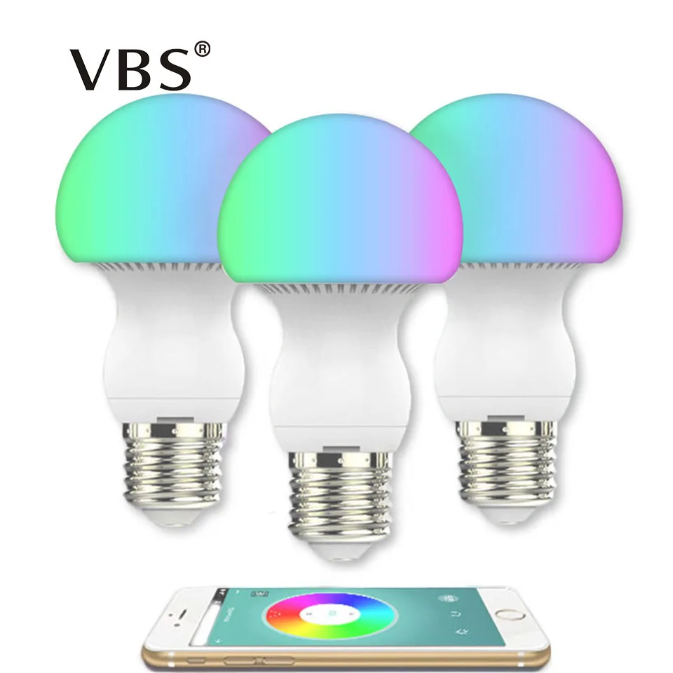 Фото Bluetooth LED Bulb E27 RGBW 6W 4.0 Smart Light Timer Color Changeable By IOS / Android APP Dimmable AC85 265V led bulb e27 bluetooth led bulbled Bluetooth LED Bulb E27 RGBW 6W 4.0 Smart Light Timer Color Changeable By IOS / Android APP Dimmable AC85 265V led bulb e27 bluetooth led bulbled