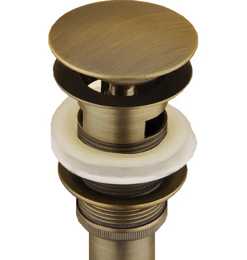 Античная латунь винтажная большая круглая крышка в стиле ретро выдвижная