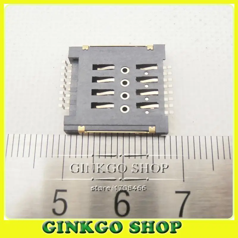 

100pcs Dual SIM Card Slot Adapter Double SIM Tray Holder for HUAWEI Coopad ect size:17.5*20mm Free shipping