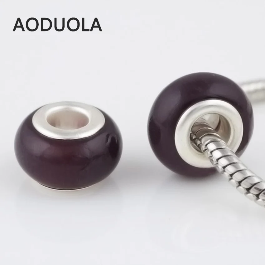 10 шт./партия бусины из серебра с коричневым опалом|beads natural|czech beadsilver beads |