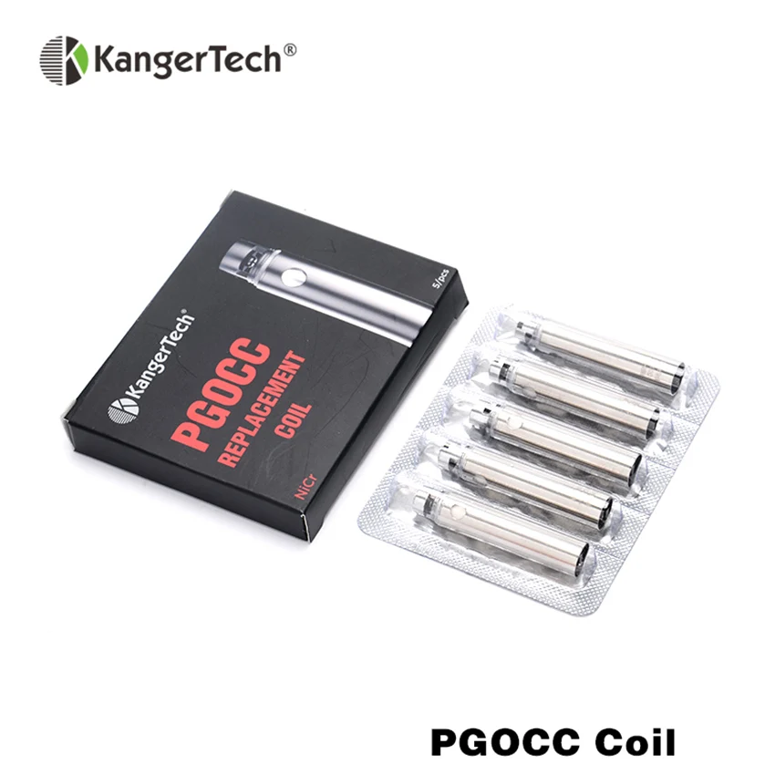 100% Оригинальный kangertech pangu Tank Coil PGOCC катушка SS316L Nicr сменная для KangerTech tank 10 шт.|tank