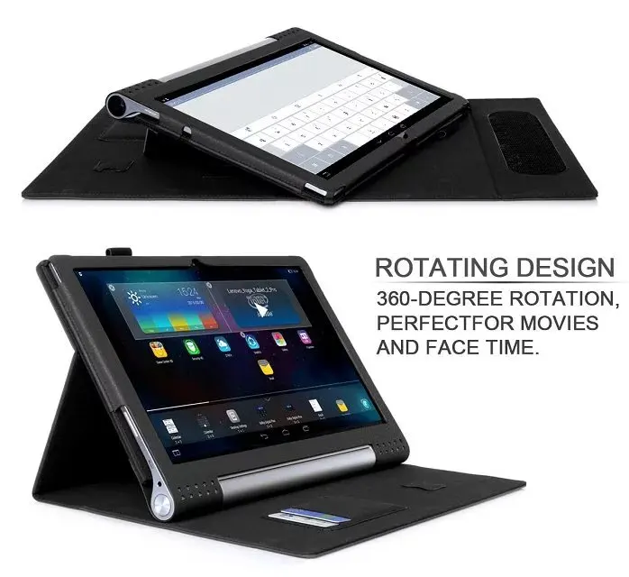 Кожаный чехол с личи для lenovo yoga 2 pro 1380F tablet Pro 13 3 дюймов планшета|tablet cover|tablet case