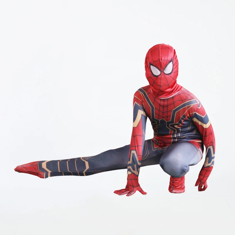 Железный Человек паук Мстители бесконечность детская одежда для ролевых игр с