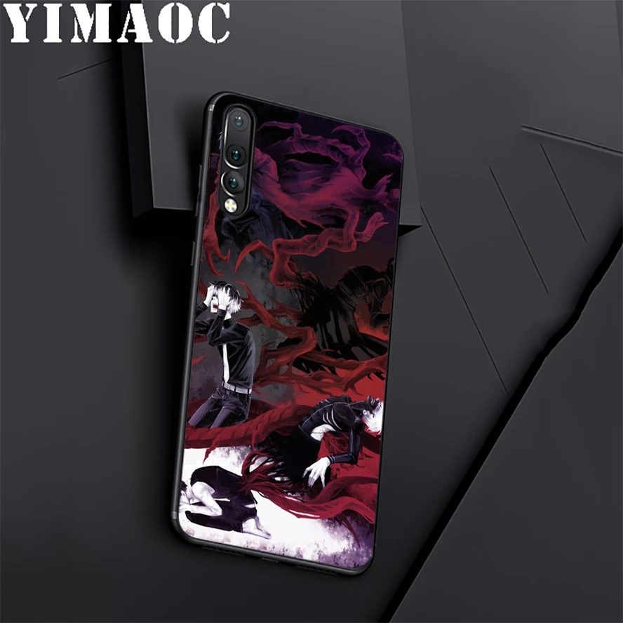 YIMAOC Tokyo Ghoul Anime Soft Silicone Case For Huawei Honor Mate 10 P20 P10 P9 P8 P Smart Y6 6A 7A 7X 7C Lite Pro 2017 2018 |