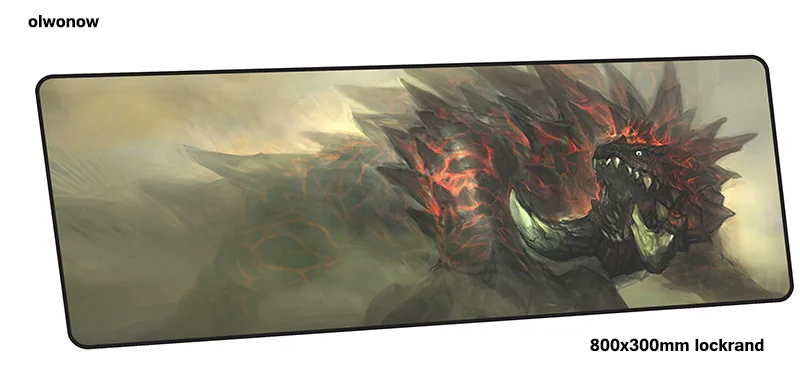 Коврик для мыши Monster Hunter 80x30 см, игровой коврик для мыши, большой геймерский коврик, толстый игровой компьютерный стол, коврик для мыши, коврики для игровой клавиатуры