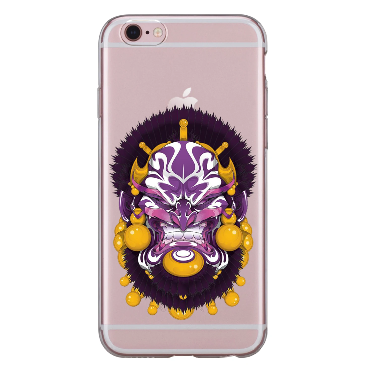 Для iphone XS Max XR X 8 7 6 S Plus 5 5S SE 5C 4S Чехол Мягкий ТПУ классный Силиконовый маска со злым