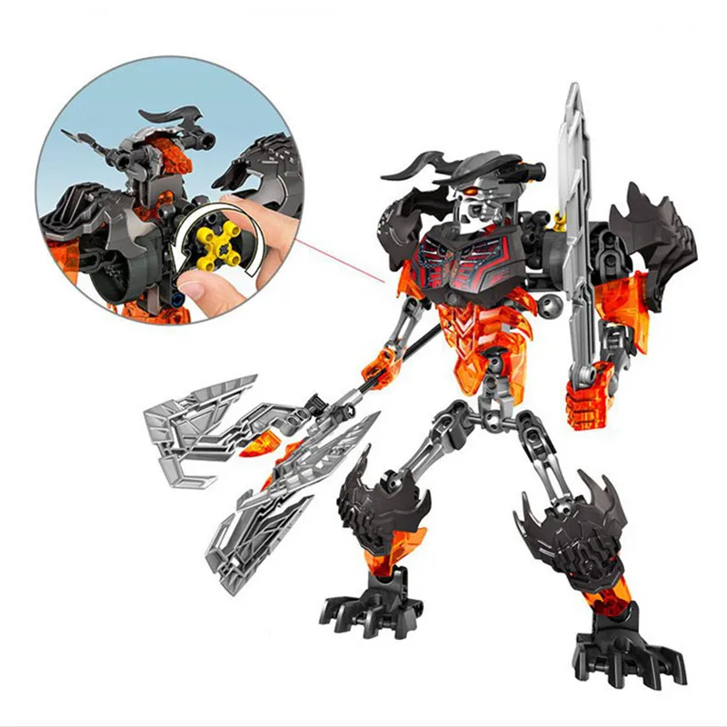 BionicleMask светильник маска создатель Череп мясорубка череп Скорпион робот Bionicle