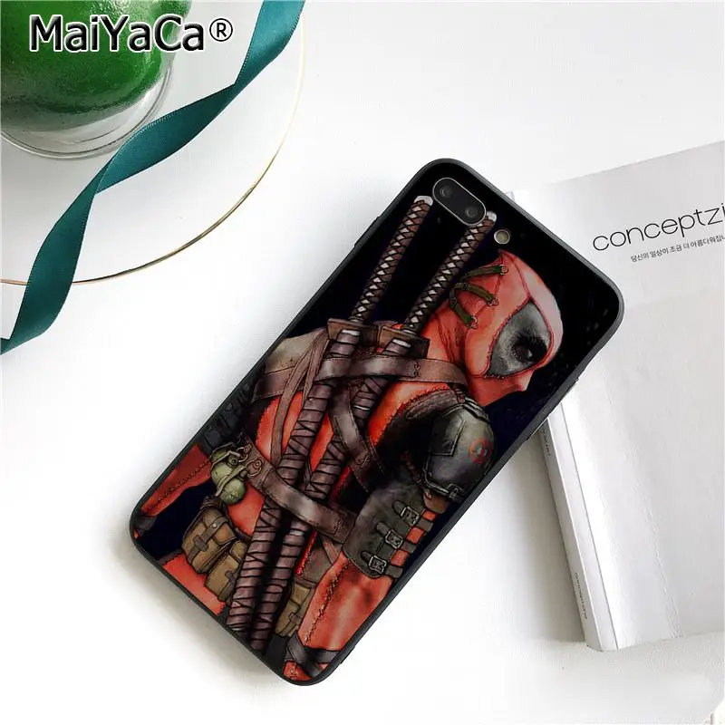 A8 MaiYaCa классный Дэдпул из Вселенной Марвел чехол для телефона iphone 11 Pro 11Pro Max 8 7 6S Plus X XS MAX 5 5S SE XR - Цвет: A8