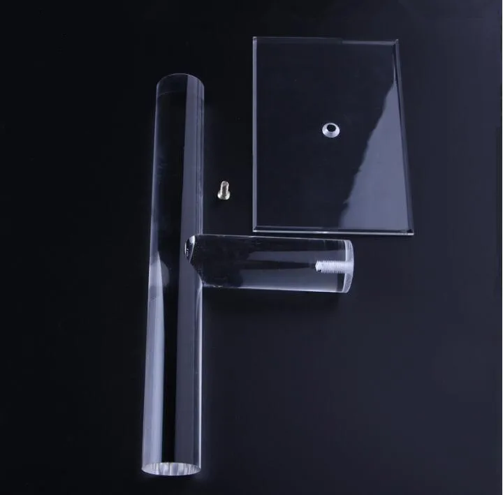 Рекламная акция 5 шт. стойка для велосипедной лампы прозрачный акриловый фонарик