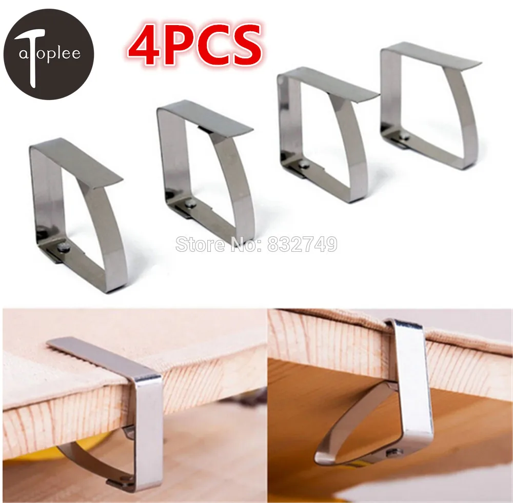 4 шт. зажимы для скатерти из нержавеющей стали|clamping clamp|clamp stainlessstainless steel clamp |