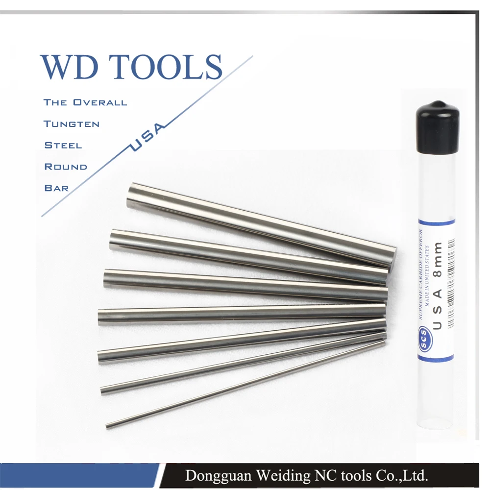

3.5 X100mm 3.5mm 5PC Tungsten W Metal Rod High Hardness High Tensile Strength High Elongation High Wear Resistance