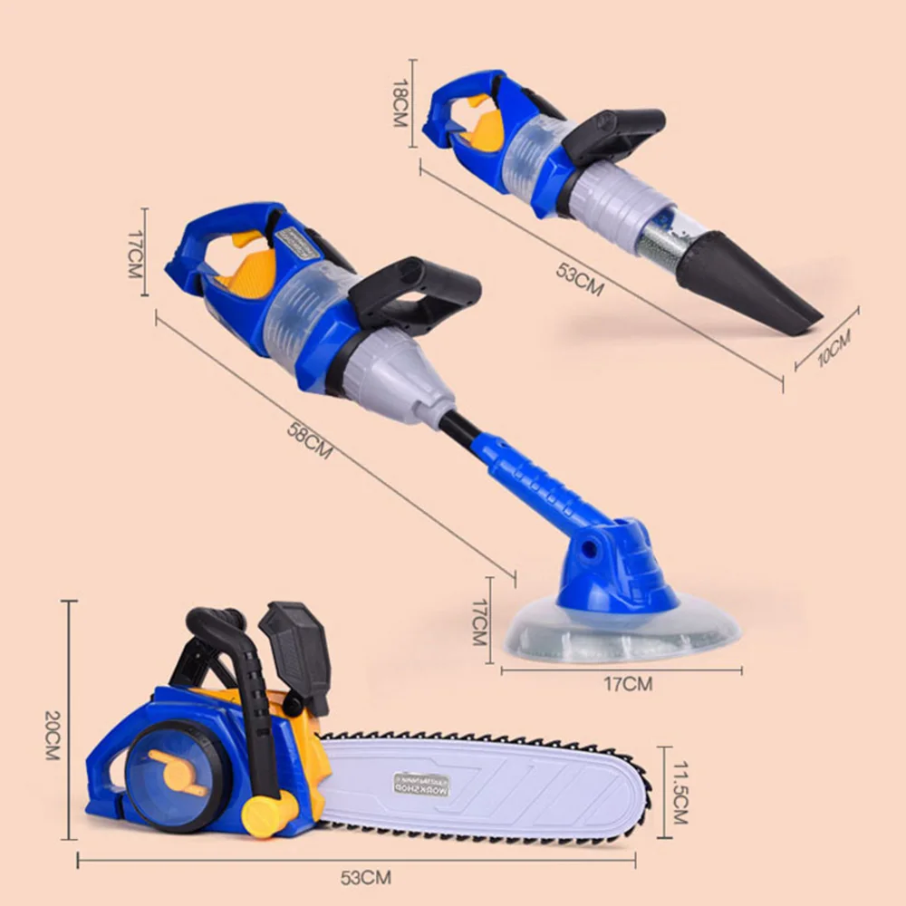 Игровой набор для цепной пилы KidsPower мальчиков ролевых игр электрическая пила