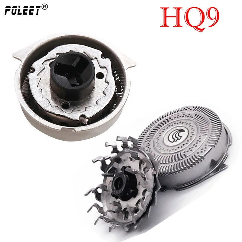 Poleet 10 компл./лот бреющая головка для Philips лезвие бритвы HQ3 HQ4 HQ8 HQ9 HQ56 HQ64 SH30 SH50 SH70 SH90 RQ32 - Цвет: HQ9