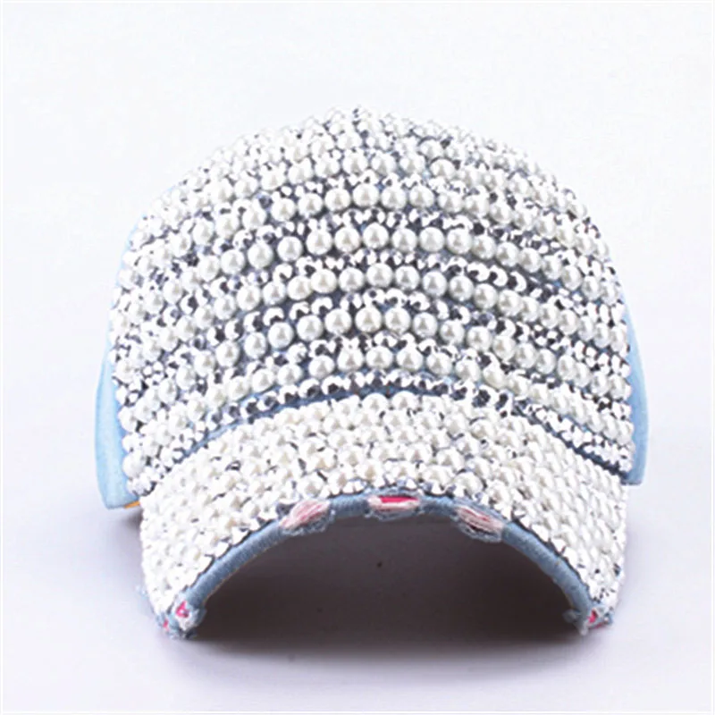 Бейсболка YARBUU новинка 2017 Модная Джинсовая бейсболка роскошная женская кепка от