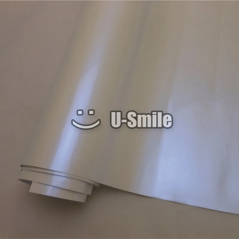 

Best Quality Glossy Pearl Blue Vinyl Wrapping Roll Air Bubble Free For Auto Graphic