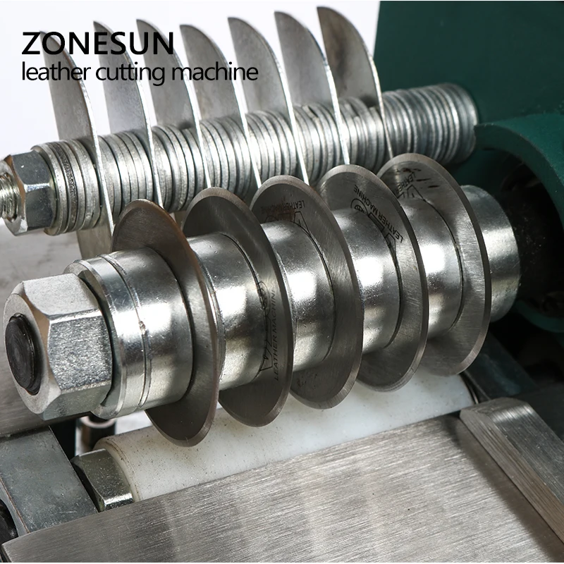 Резак для кожи ZONESUN с одной головкой резак прямой бумаги растительного дубления |