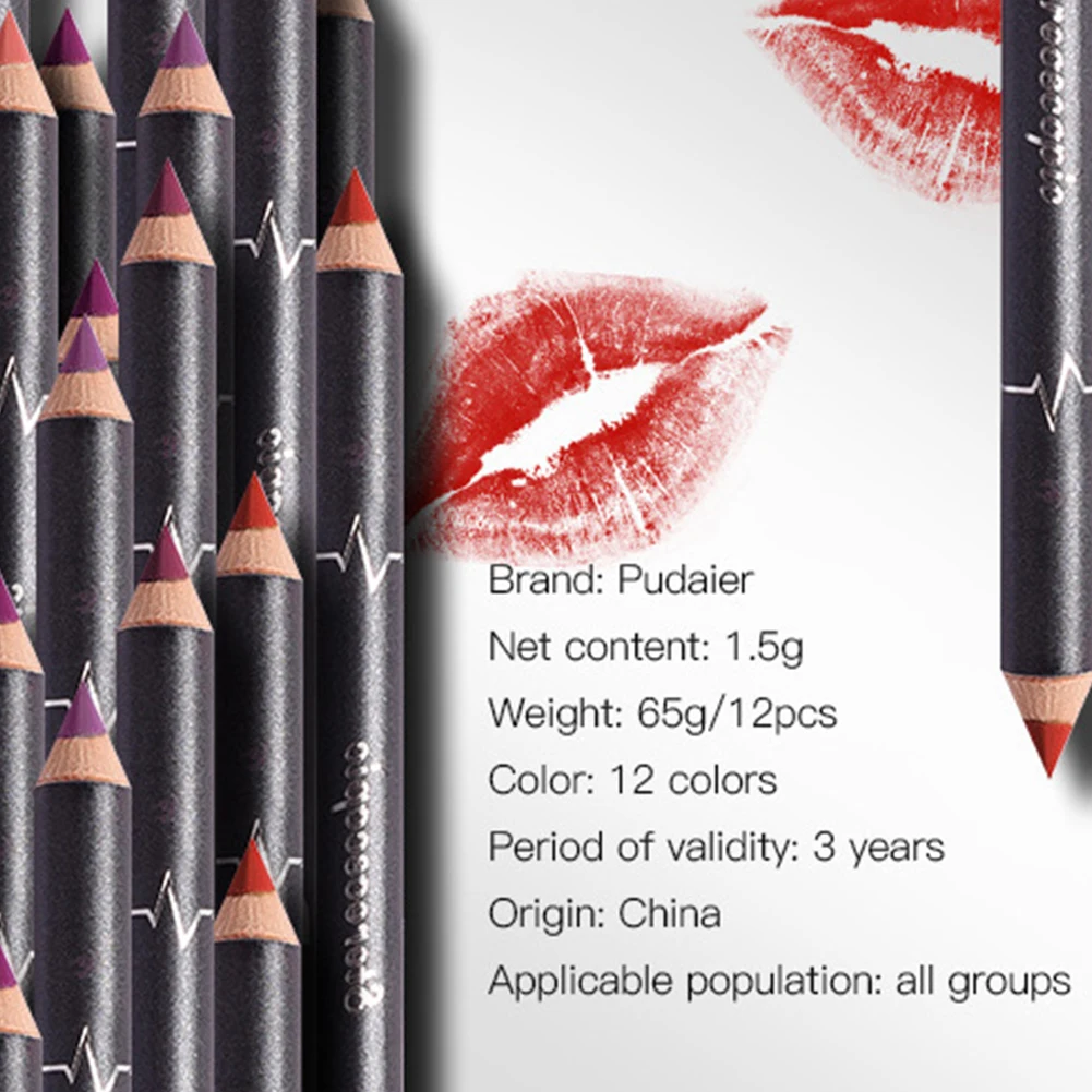 12 шт. в упаковке для девочек легкий косметика Подарочная Для женщин