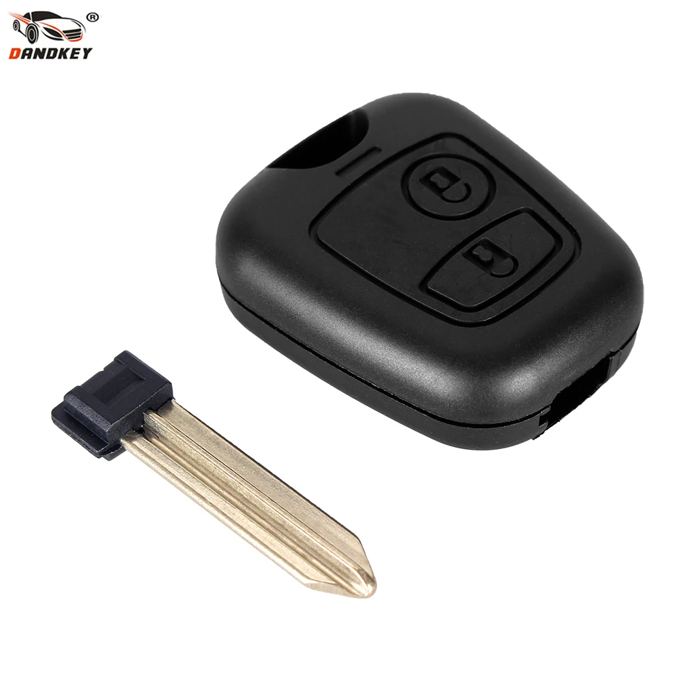 Dandkey дистанционный ключ оболочка крышка 2 кнопки для Citroen Xsara Picasso Berlingo 2002 2003 2004 2005
