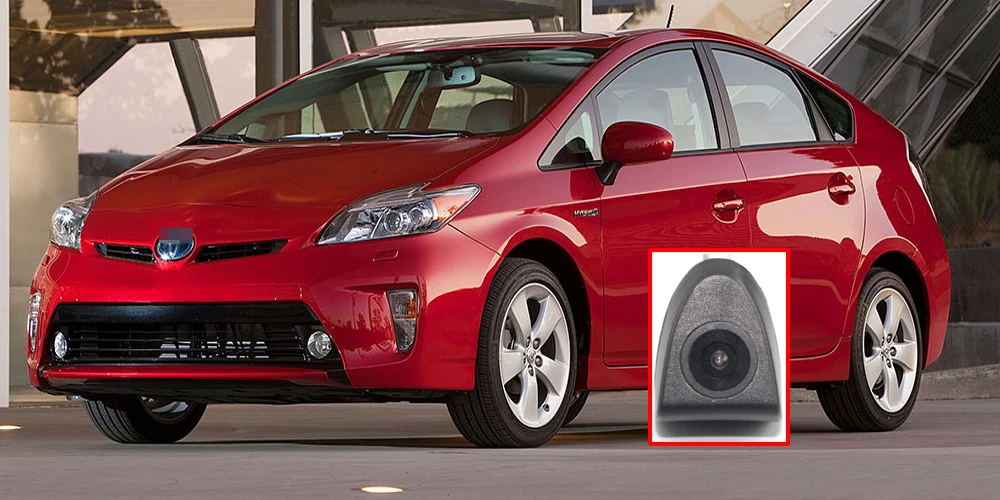 Автомобильная камера переднего вида для Toyota Prius XW30 2009- 2010 2011 2012 авто камера(не задняя парковочная камера