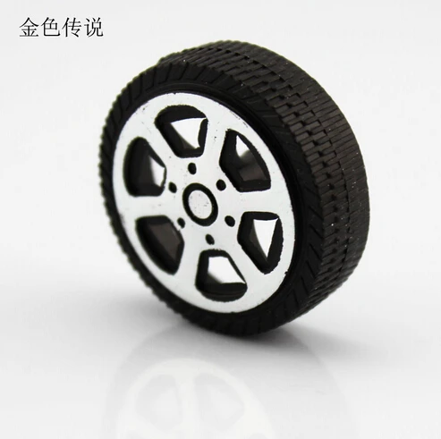 

JMT 30 * 9 * 1.9mm Plastic Trolley Wheel Toy Wheel Model Accessory DIY Handmade RC Spare Parts F19174