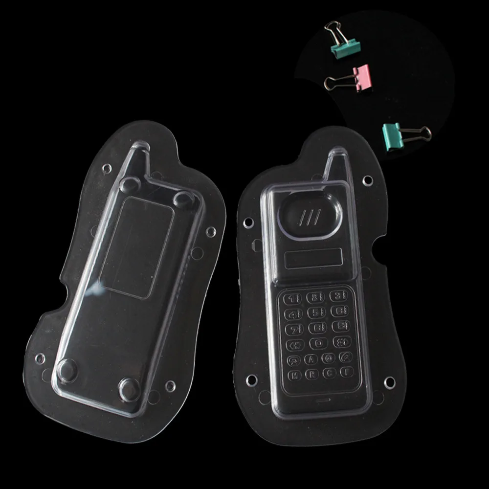 

Cell Phone Shape Decoration Chocolate Cake Plastic Mold Fondant Candy Molds Cookies Pastry Biscuits Mould DIY Cake Baking Tools