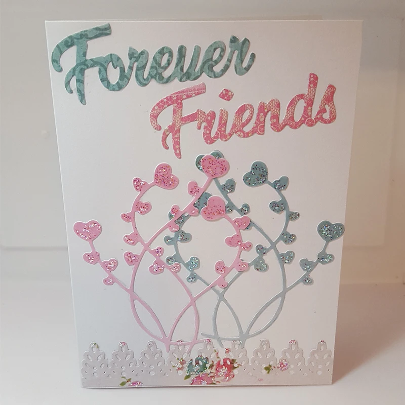 Дизайн Николь кружевная окантовка с краями металлические режущие штампы