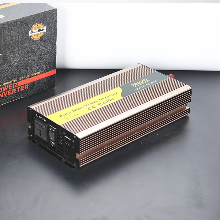 Инвертор немодулированного синусоидального сигнала солнечной энергии 2 кВт 12 В/24