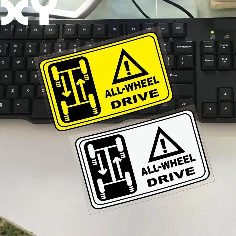 Автомобильная наклейка XY дневной полный срок полноприводный жесткий диск 4WD на