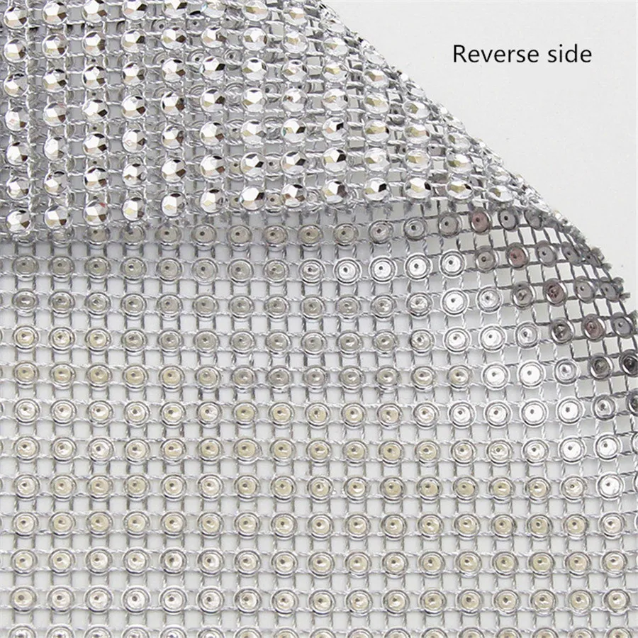 1 ярд x 12 см широкая разноцветная сетчатая лента для Стразы с кристаллами