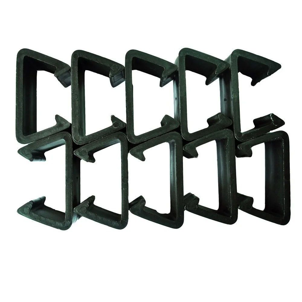 Набор из 10 плетеных крепежных зажимов для уличной мебели|Мебельные аксессуары| |