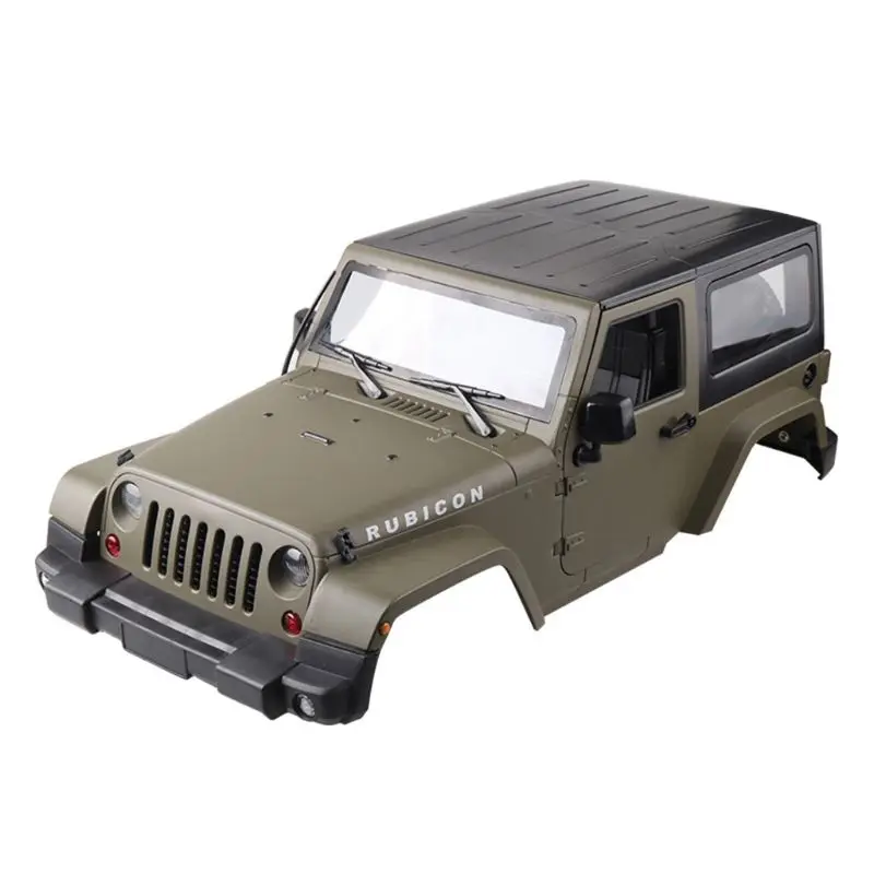 1:10 RC масштаб грузовик Альпинизм автомобиль Жесткий Корпус для Wrangler Jeep|Детали и