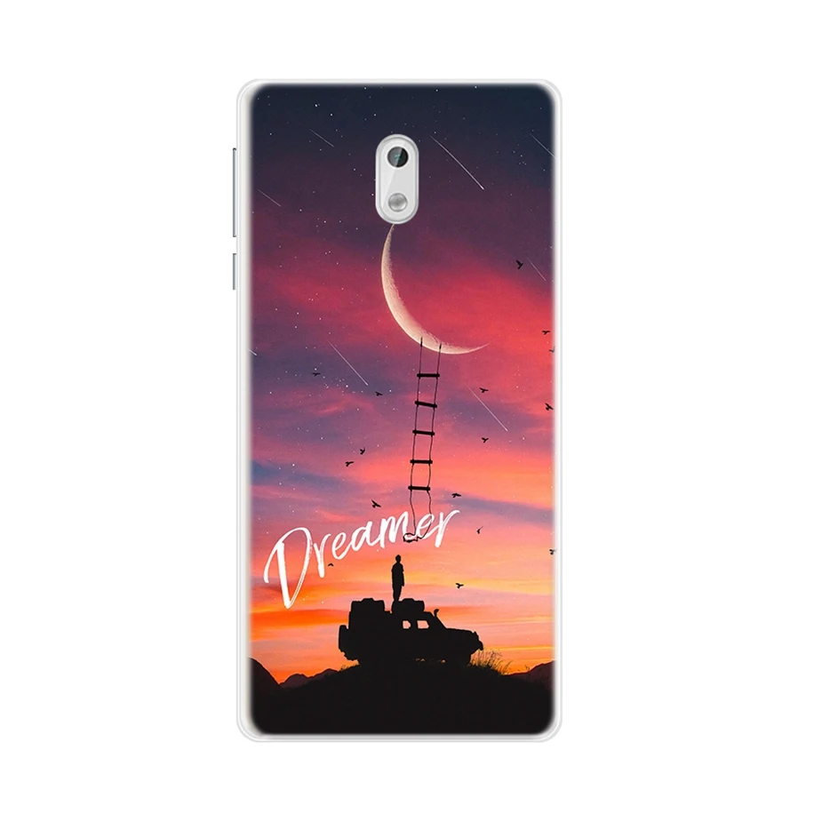 Темный хаки Для Funda Nokia 3 Мягкая силиконовая задняя накладка из ТПУ чехол для Nokia 3 чехол для телефона Full Portection Shell для Nokia 3 TA-1032 TA-1020 чехол 5,0 - Цвет: Темный хаки