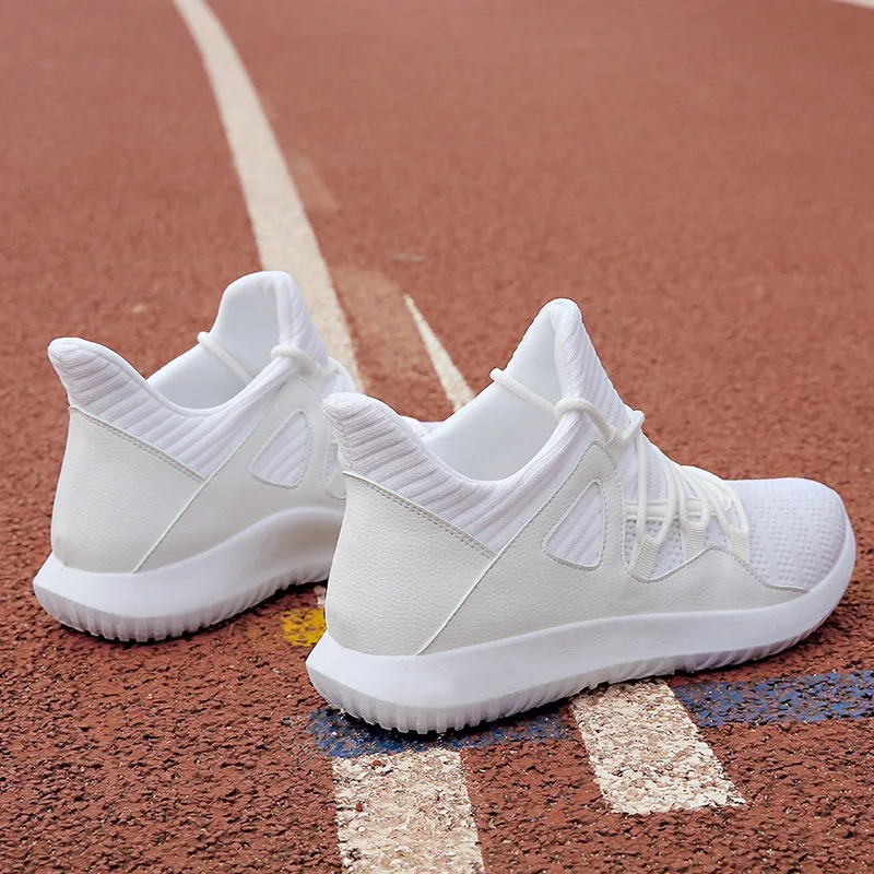 Белая дышащая мужская повседневная обувь; Tenis Masculino Adulto; удобные мужские кроссовки черного цвета; большие размеры; Baskets Homme AS-61