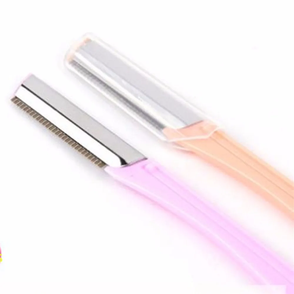 3 шт./компл. женский безопасный триммер для бровей Бритва Бровей Удаление волос на