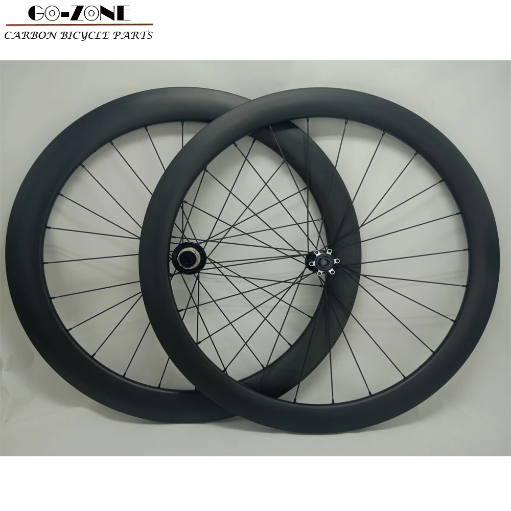 700c Дорожные Углеродные дисковые колеса clincher бескамерные 38 мм 50 powerway cx32