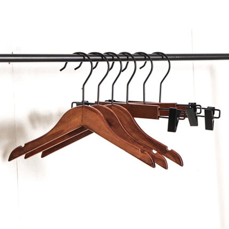 10 шт./лот высококачественные деревянные вешалки для одежды детей демонстрация