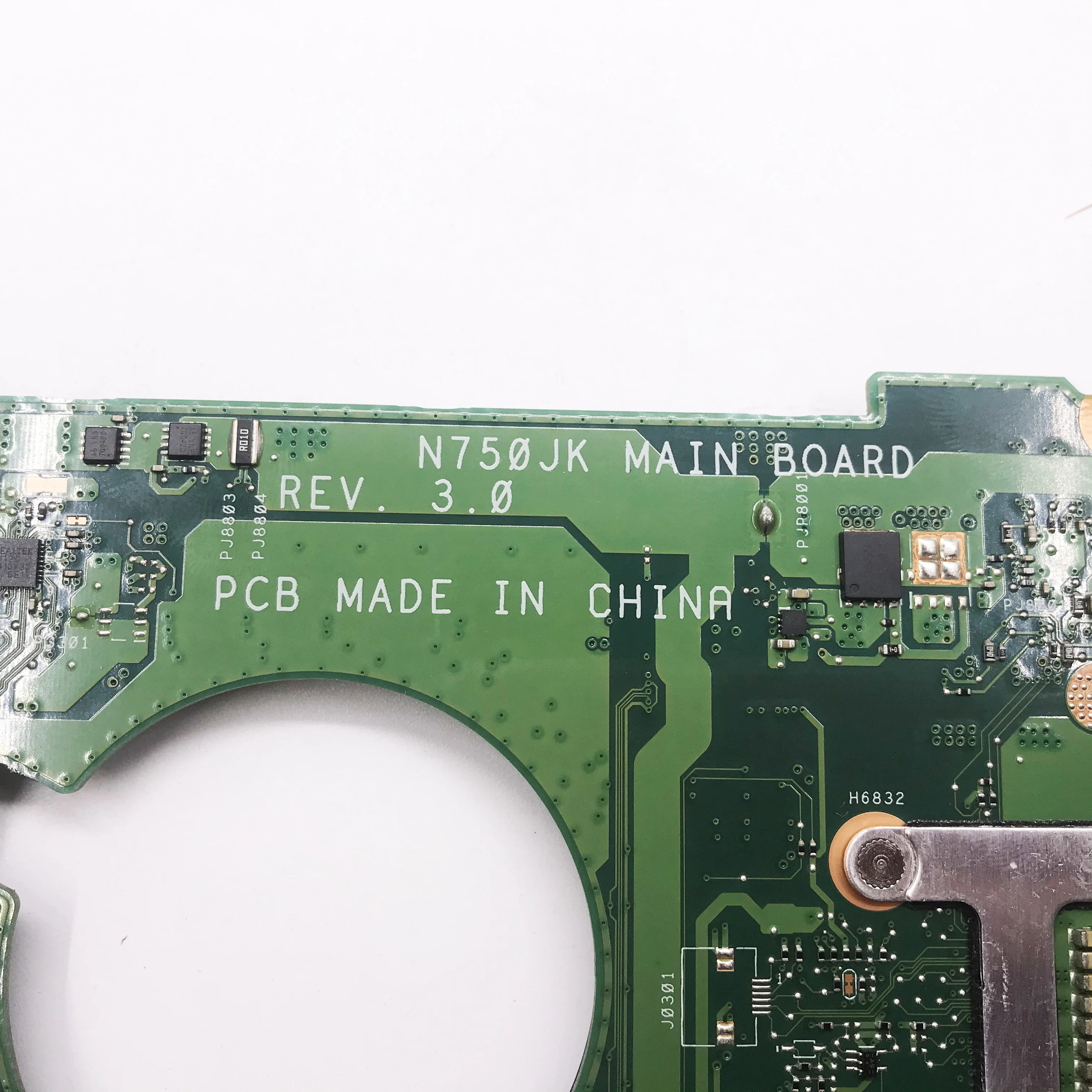 Kefu N750JK материнская плата для ноутбука ASUS N750JV N750JK материнская плата I7-4700HQ процессор GTX850 Материнская плата ноутбука REV2.0/2,1 Тесты