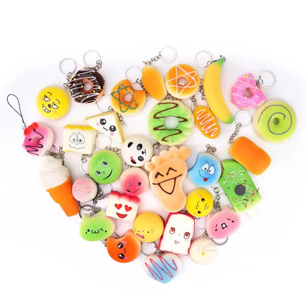 

Squishy Slow Rising squeeze toy Narwhal Rose deer cake star deer teeth glasses bear watermelon banana ice cream octopus Cotton