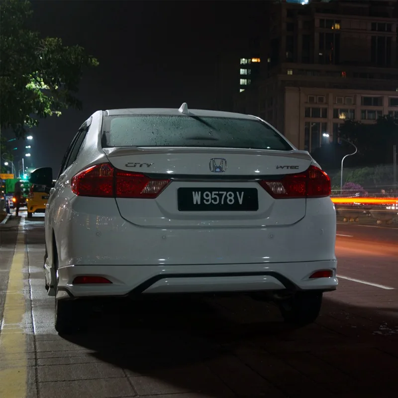 Спойлер для honda city 2015-2017 модель спойлер города Высокое качество ABS Материал задний