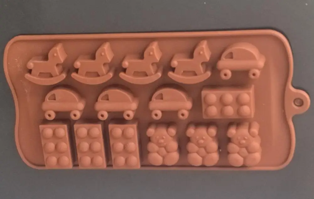 10 шт. Новая мягкая силиконовая форма для торта помадки украшения медведя лошади