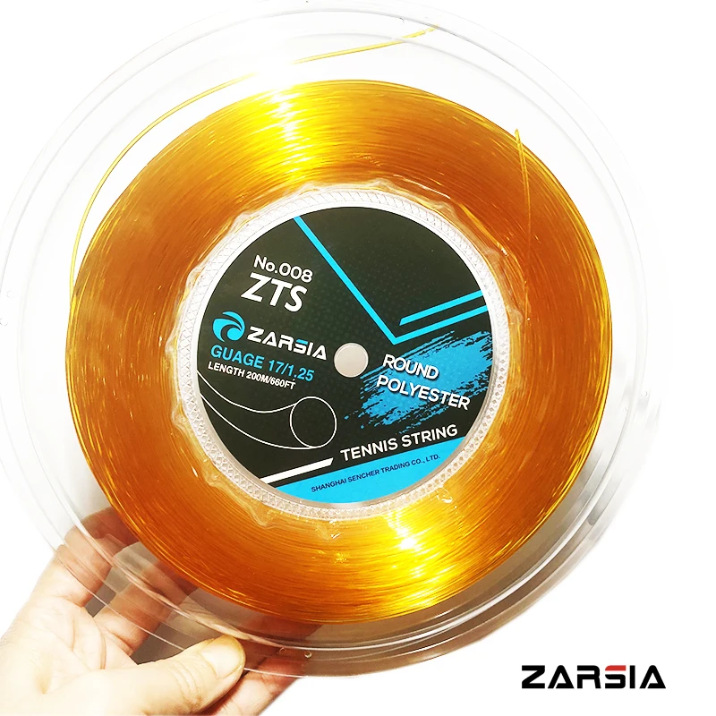 1 Катушка zarasia 4G полиэфирная Теннисная ракетка веревка 25 мм прочные теннисные