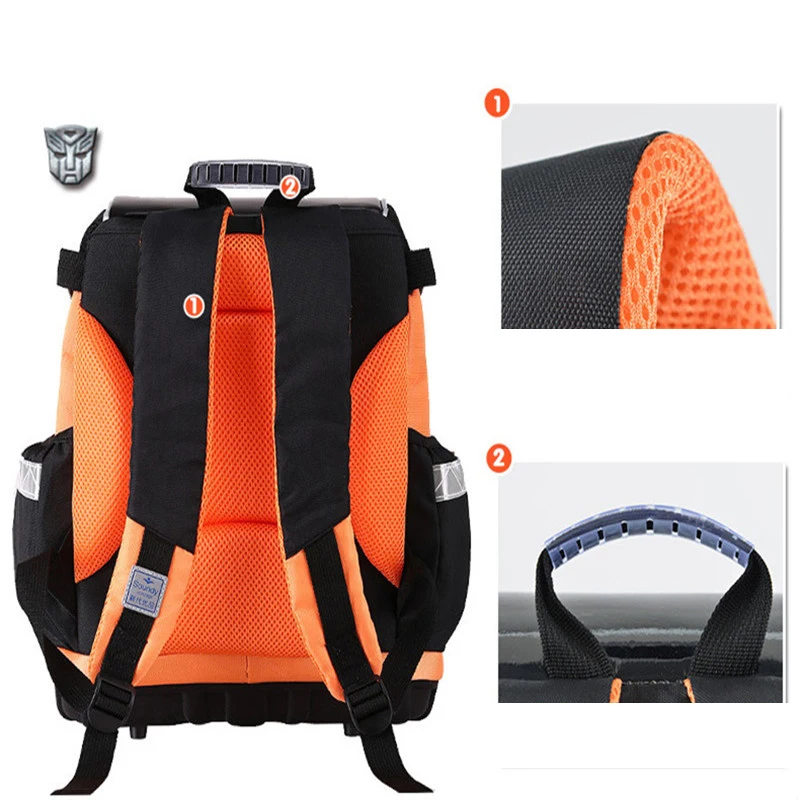 Трансформеры новинка 2019 3D рюкзак Детская сумка для мальчика мультяшный Большая