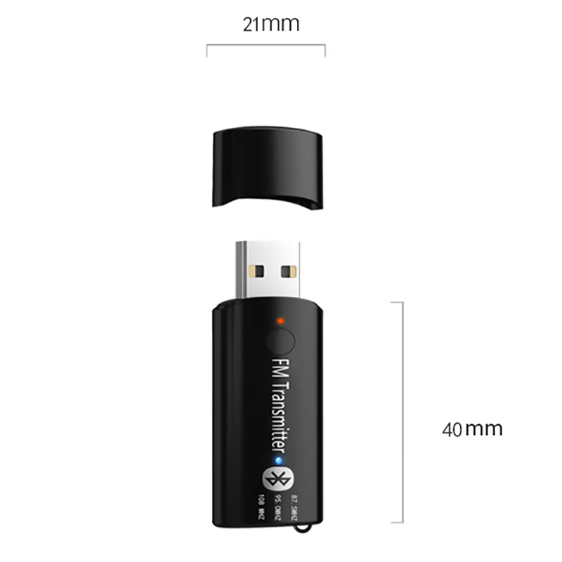 Беспроводной адаптер HEVARAL USB FM передатчик для автомобиля комплект громкой связи